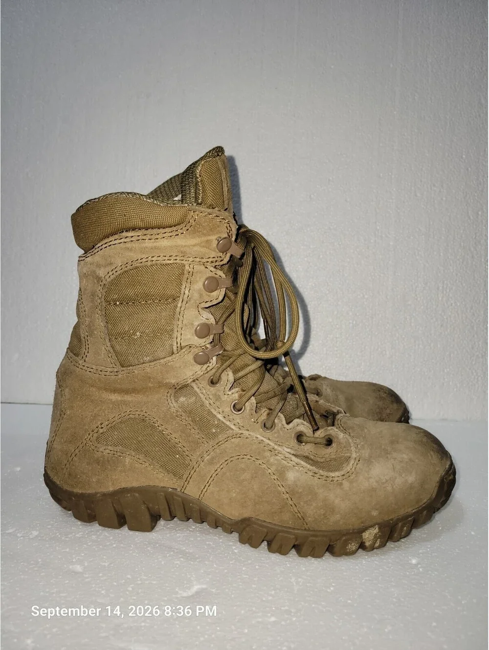Tactical Research TR550 Hot Weather Vibram Size 7.5R USMC Or ARMY
